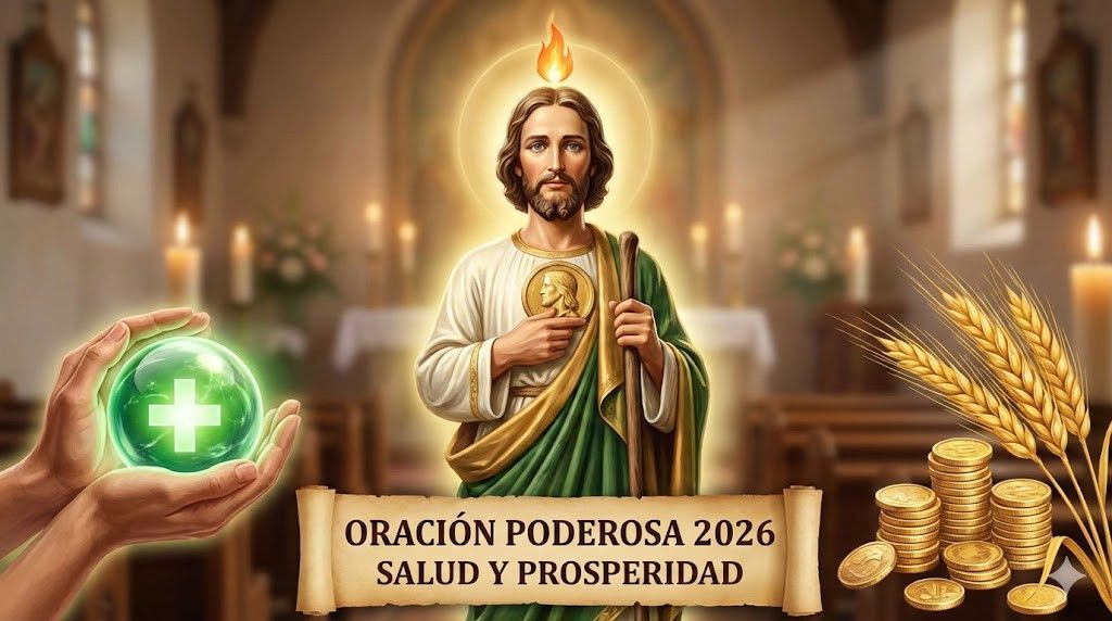 Oración Milagrosa a San Judas Tadeo para la Salud y la Prosperidad Económica en este Inicio de 2026
