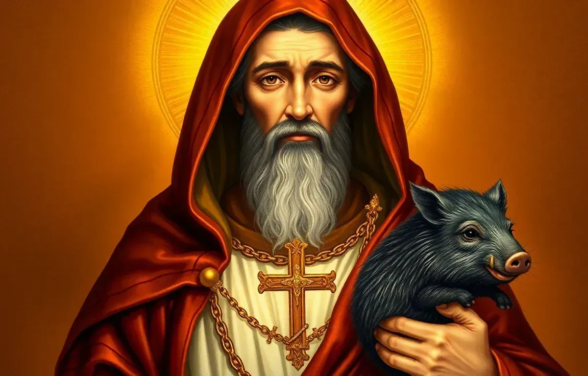 San Antonio Abad: Santoral del sábado 17 de enero de 2026