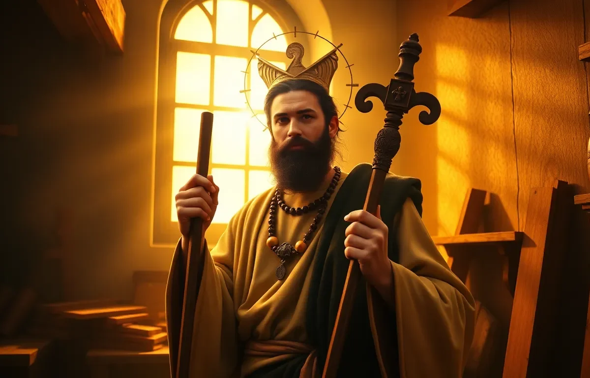 Oración Milagrosa a San José Obrero para Conseguir Trabajo Urgente y Prosperidad Laboral