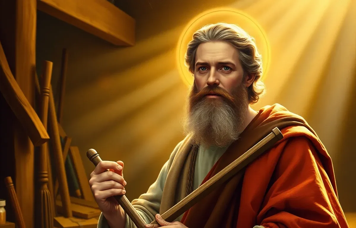 Oración Milagrosa a San José Obrero para Conseguir Trabajo Urgente y Prosperidad