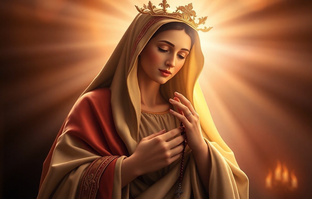 Santo Rosario de Hoy Domingo 15 de Marzo de 2026 – Misterios Gloriosos