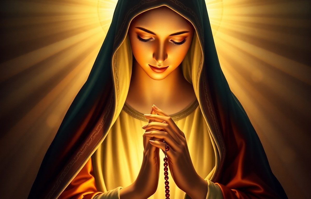 Santo Rosario de Hoy Domingo 22 de Marzo de 2026 – Misterios Gloriosos