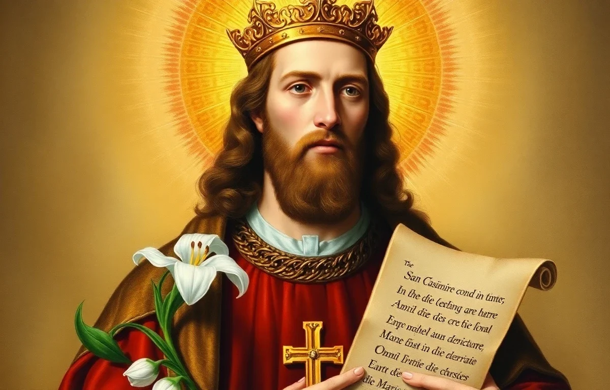 San Casimiro: Santoral del miércoles 4 de marzo de 2026