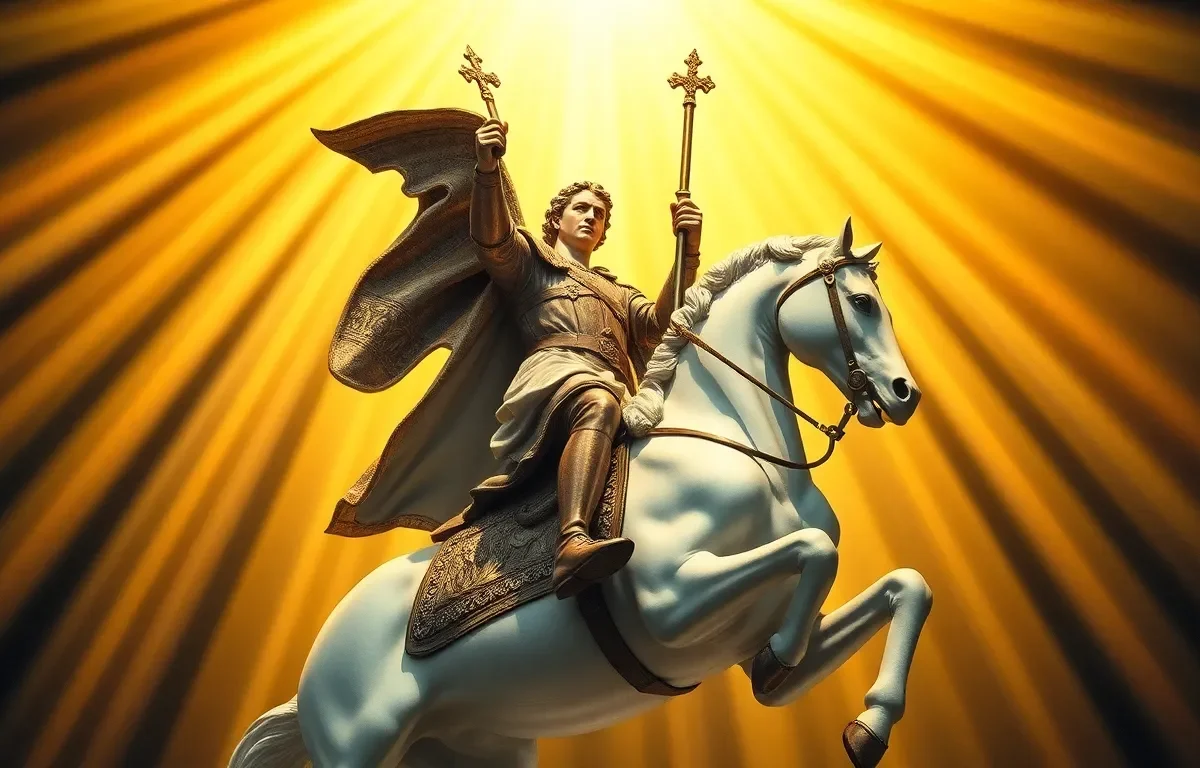 Oración Milagrosa a San Jorge para Atraer Clientes de Forma Inmediata y Multiplicar tus Ventas