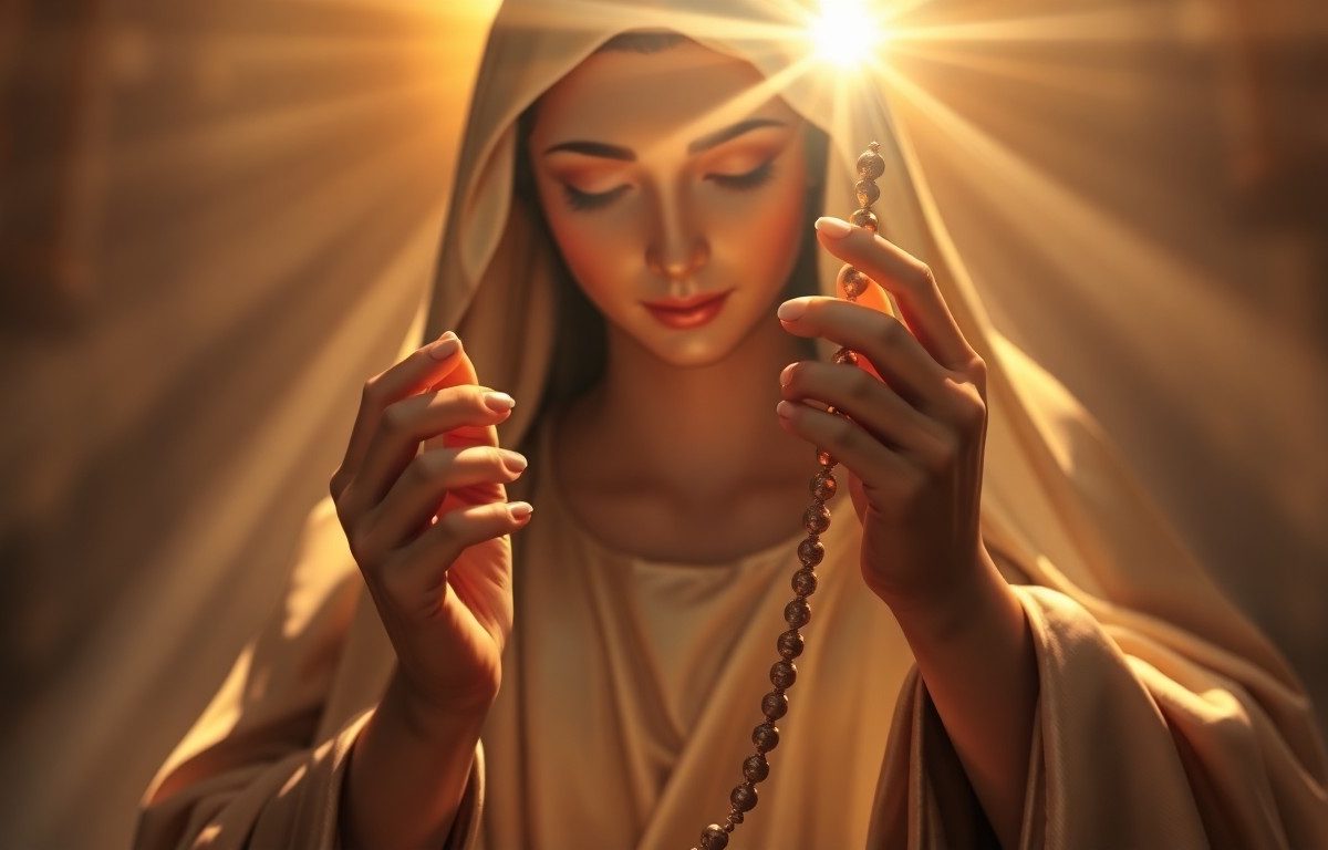 Santo Rosario de Hoy Domingo 12 de Abril de 2026 – Misterios Gloriosos