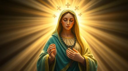 Santo Rosario de Hoy Lunes 13 de Abril de 2026 – Misterios Gozosos