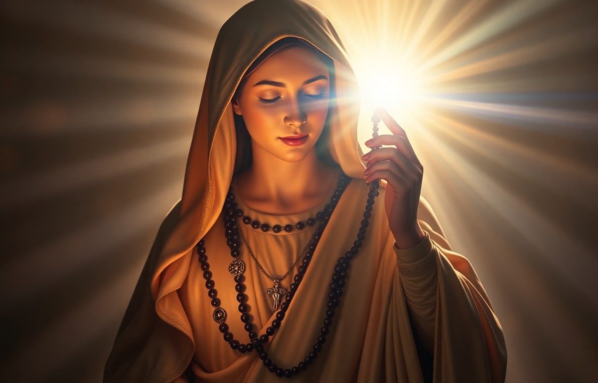 Santo Rosario de Hoy Domingo 26 de Abril de 2026 – Misterios Gloriosos