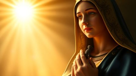 Santo Rosario de Hoy Lunes 27 de Abril de 2026 – Misterios Gozosos