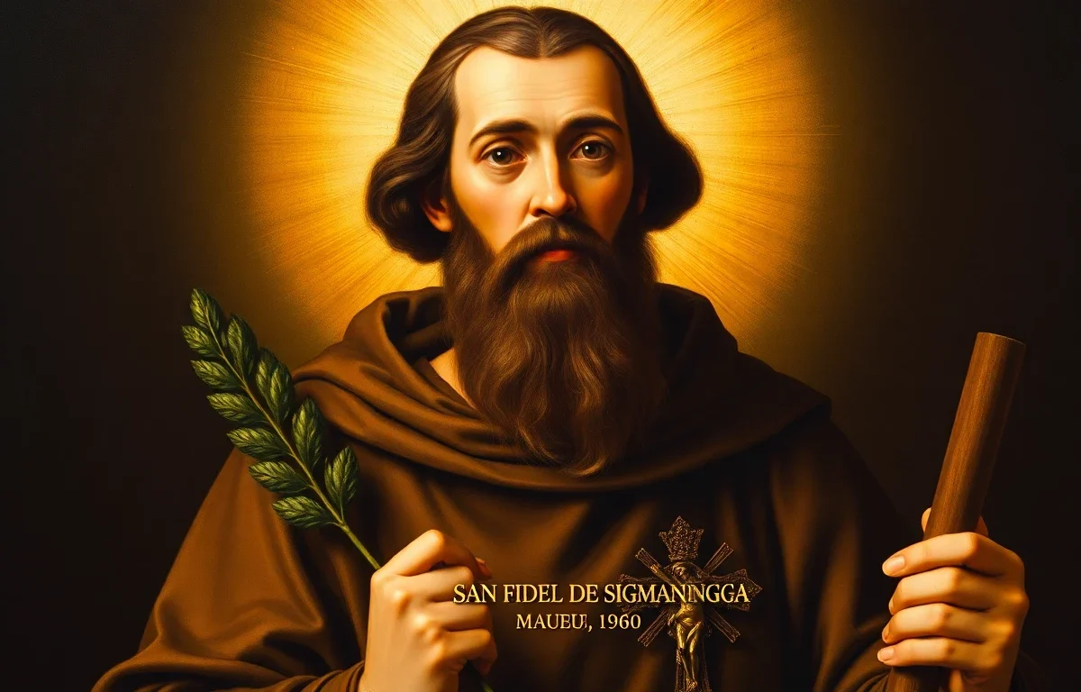 San Fidel de Sigmaringa: Santoral del viernes 24 de abril de 2026
