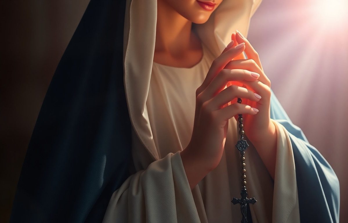 Santo Rosario de Hoy Lunes 4 de Mayo de 2026 – Misterios Gozosos