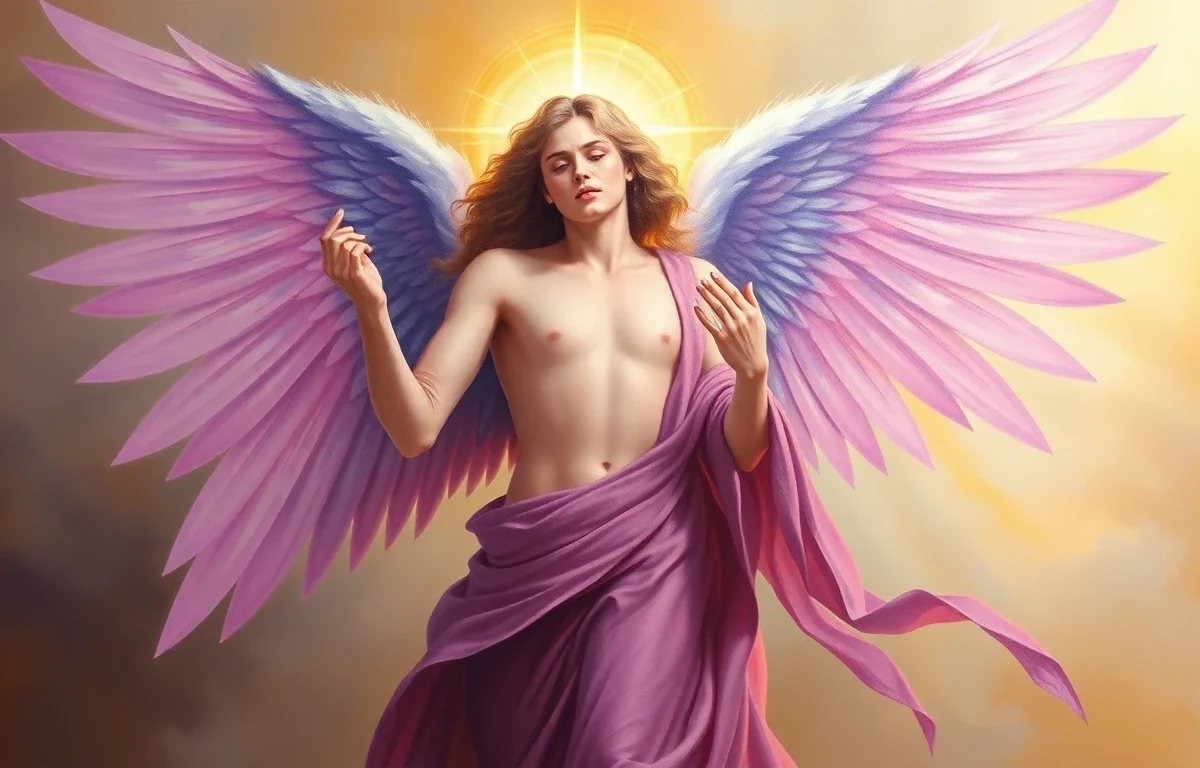 Arcángel Zadquiel y el Fuego Violeta: El Poder Supremo de la Transmutación Divina