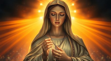 Santo Rosario de Hoy Domingo 14 de Junio de 2026 – Misterios Gloriosos